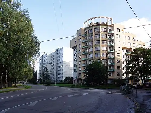 Дома № 10 и 12, вид от ул.&nbsp;Дзирциема