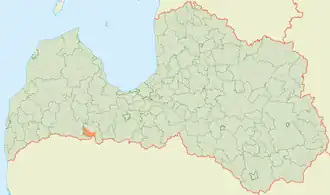 Витинская волость на карте