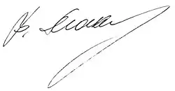 Изображение автографа