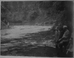 Фотография реки Агнево из книги Власа Дорошевича «Сахалин (Каторга)»