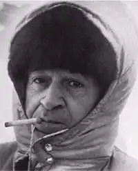 В. Санин в полярном костюме. 1979 г.