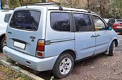 Вид сзади (с временными фонарями от ВАЗ-1111 и противотуманными от 2106).