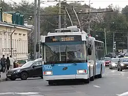 Сочленённый троллейбус ВМЗ-62151 «Премьер» № 7605