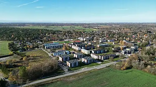 Вид на посёлок