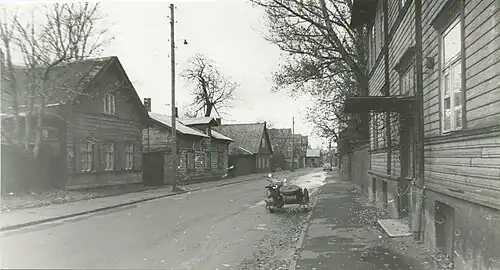 Улица Яана Томпа (Юри Вильмса) в 1978 году