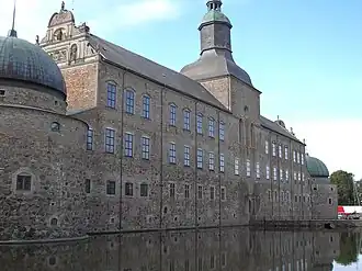 Вид Вадстенского замка. Июнь 2005 года