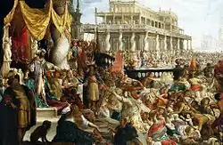 Избиение младенцев. Между 1590 и 1595. Медь, масло. Национальный музей, Варшава