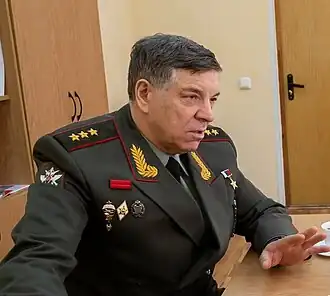 Генерал-полковник В. Г. Евневич