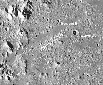 Снимок зонда Lunar Reconnaissance Orbiter.