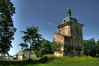 Башня усадьбы Валмиера