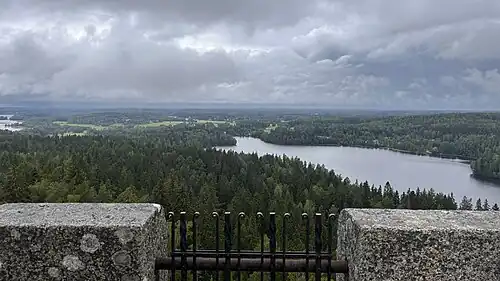 Панорама, открывающаяся со смотровой площадки