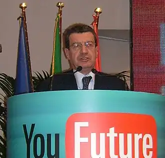 Ваннино Кити в 2007 году на конференции Союза левой молодёжи.