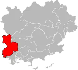 Сен-Сир-сюр-Мер на карте