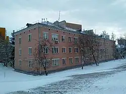 Жилой дом 1961 года, одно из старейших сохранившихся жилых зданий Чертанова