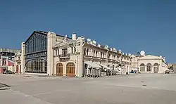 Вид со стороны путей. Фото 2012 г.