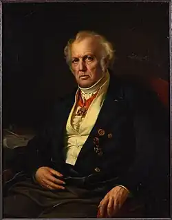 В. Г. Худяков. Портрет А. И. Мельникова. 1851Холст, масло. 107 × 82 смМузей Российской академии художеств, Санкт-Петербург