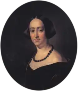 Василий Тропинин. Портрет Е. В. Мазуриной, 1844г.