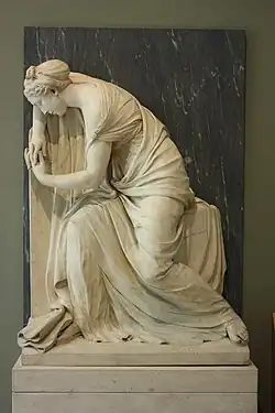 Скорбящая (вероятно, фигура с несохранившегося надгробия), Лувр