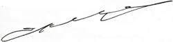 Изображение автографа