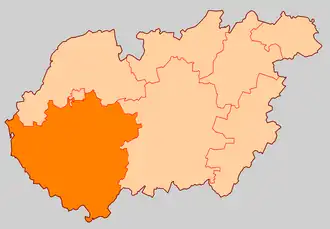 Вазузское сельское поселение на карте