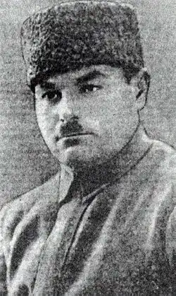 Вели Ибраимов (1888—1928), Председатель ЦИК КрАССР. Осуждён и расстрелян по уголовному обвинению. Позднее обвинён в крымскотатарском национализме