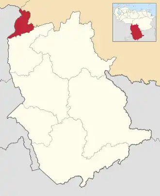 Атурес на карте