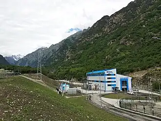 Здание Верхнебалкарской ГЭС