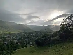 Пейзажи в районе села Веришен