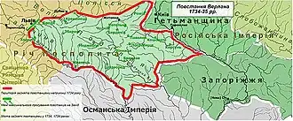 Карта восстания