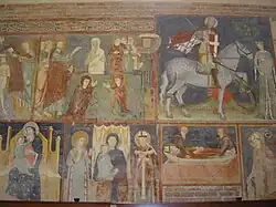 Фрески правого нефа