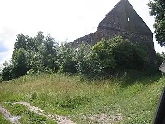 Развалины кирхи