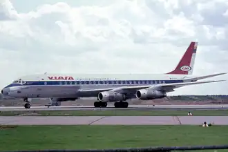 DC-8-53 авиакомпании Viasa, идентичный разбившемуся