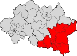 Виши на карте