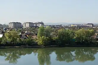 Вид на Перекатный из Краснодара