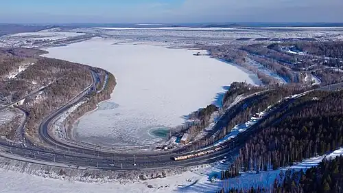 Вид с запада