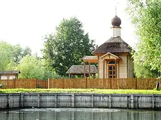 Современная часовня, сооружённая в память о монастыре