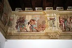 Деталь фриза центрального зала