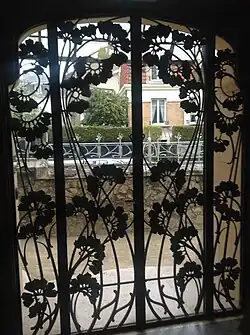 Входная решётка виллы Мажорель. Нанси, Лотарингия. 1901–1902. Железо
