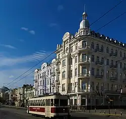 Отель «Савой» — здание, в котором в 1919 и 1920 годах временно размещался Совет народных министров УНР. Винница, Украина