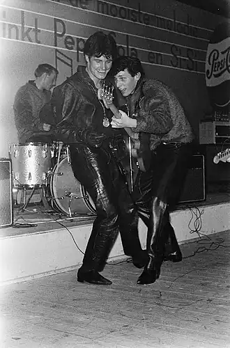 Винс Тейлор на концерте в Нидерландах (1963)