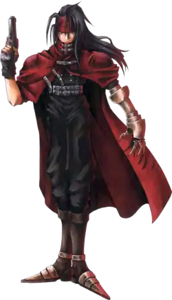 Концепт-арт Винсента для игрыFinal Fantasy VII.Художник — Тэцуя Номура