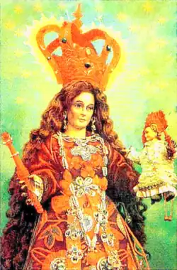 Картинный образ Богоматери Эль-Сисне