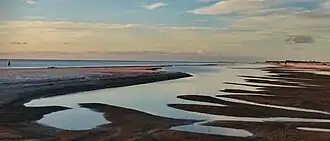 Побережье северо-восточной оконечности Лагоа-Мирин в Бразилии. 23 января 2017 года.