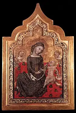 Мадонна Смирения. Ок. 1353. Дерево, темпера. Музей Польди-Пеццоли, Милан