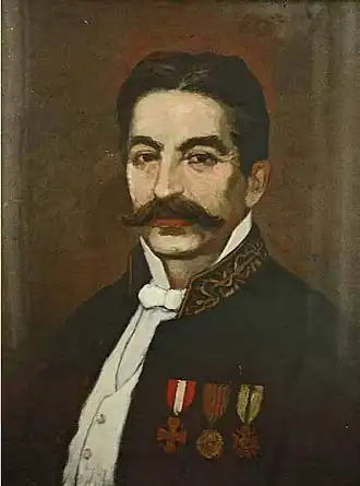 Портрет Вито Позитано в Итальянском посольстве в Софии