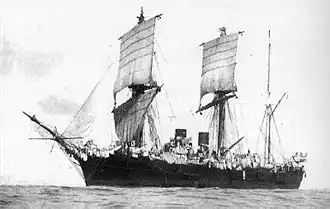 Корвет «Витязь» 1884 года постройки