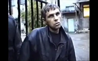 Кузьмин на следственном эксперименте