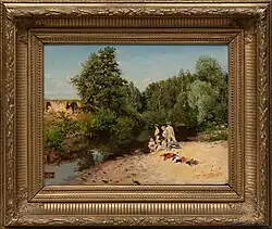 «Купающиеся мальчики», 1885 г. Частная коллекция