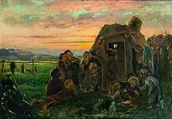 «Ночное» (I версия), 1866-1869 гг. Музей-квартира И. И. Бродского