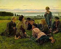 «Ночное» (III версия), 1879 г. Русский музей
